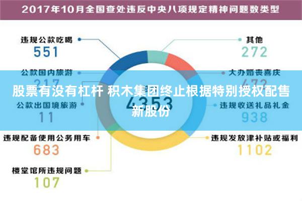 股票有没有杠杆 积木集团终止根据特别授权配售新股份