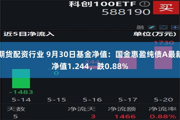 期货配资行业 9月30日基金净值：国金惠盈纯债A最新净值1.244，跌0.88%