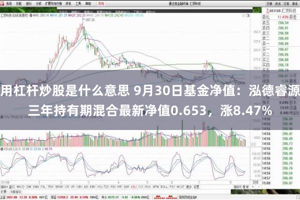 用杠杆炒股是什么意思 9月30日基金净值：泓德睿源三年持有期混合最新净值0.653，涨8.47%