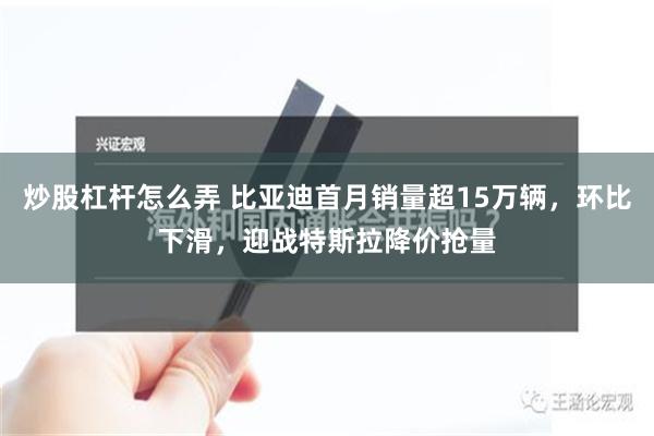 炒股杠杆怎么弄 比亚迪首月销量超15万辆，环比下滑，迎战特斯拉降价抢量