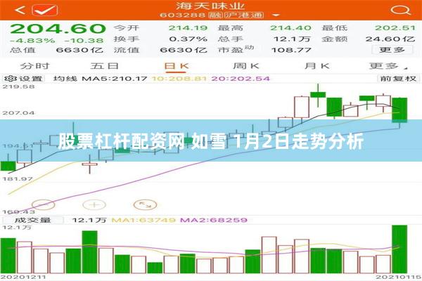 股票杠杆配资网 如雪 1月2日走势分析