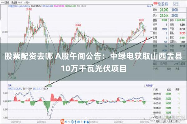 股票配资去哪 A股午间公告：中绿电获取山西盂县10万千瓦光伏项目