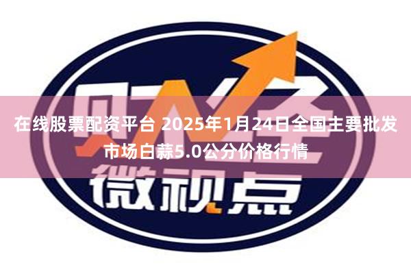 在线股票配资平台 2025年1月24日全国主要批发市场白蒜5.0公分价格行情